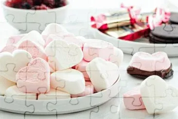 a jigsaw puzzle