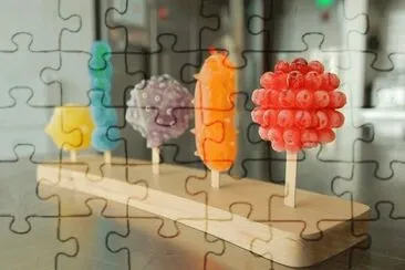 a jigsaw puzzle