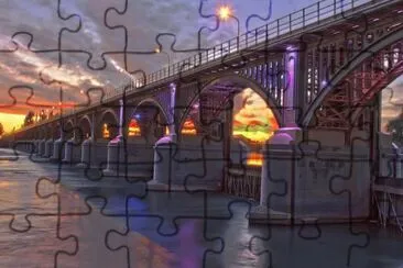 Dique Ballester. Provincia de RÃ­o Negro. Argentina jigsaw puzzle
