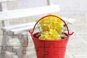a jigsaw puzzle