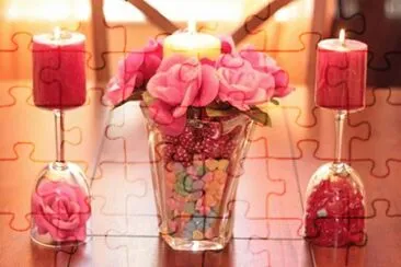 a jigsaw puzzle