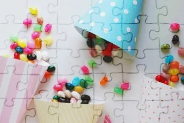 a jigsaw puzzle