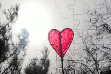 a jigsaw puzzle