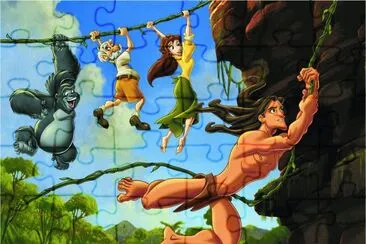tarzan jigsaw puzzle