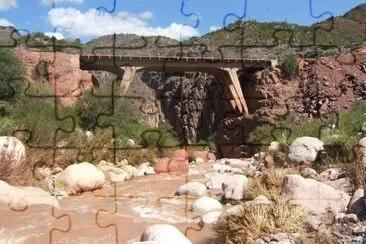 פאזל של RÃ­o Miranda. La Rioja. Argentina