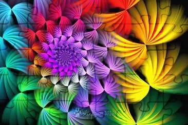 פאזל של Spiral Swirls