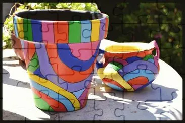 multicolor jigsaw puzzle