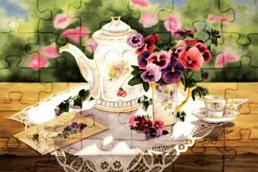 teiere jigsaw puzzle