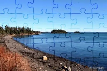 Duck Pond, Campobello island, NB Canada jigsaw puzzle