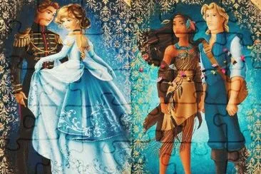 Prince Cinderella Pocahontas John