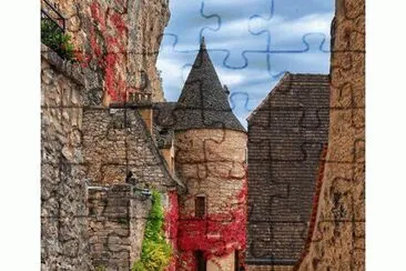 La Roque-Gageac PÃ©rigord (Francia)