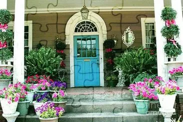 Gorgeous Flowery Entry