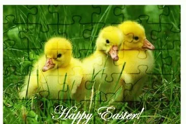 Easter Ducklings jigsaw puzzle