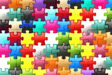 draw jigsaw puzzle