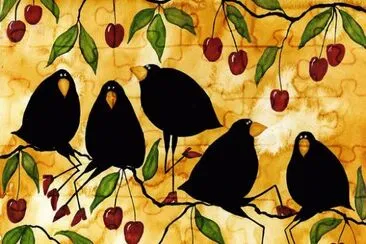 Raven and Grapes