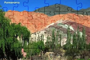 Purmamarca. Jujuy. Argentina jigsaw puzzle