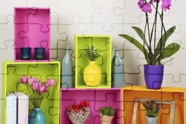 multicolor jigsaw puzzle