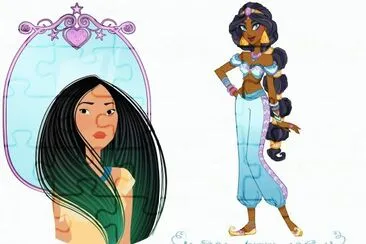 Pocahontas Jasmine jigsaw puzzle