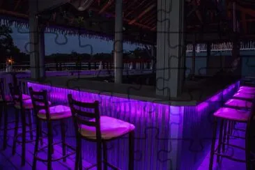Tropical Outdoor Bar