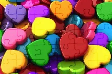 multicolor jigsaw puzzle