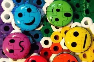 multicolor jigsaw puzzle
