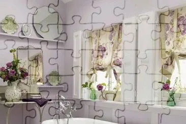 Stunning Lavender Bath jigsaw puzzle
