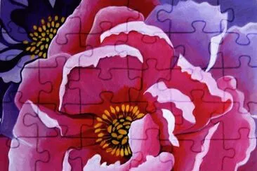 Peony Drawing jigsaw puzzle