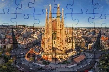 sagrada familia jigsaw puzzle
