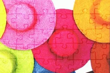 multicolor jigsaw puzzle