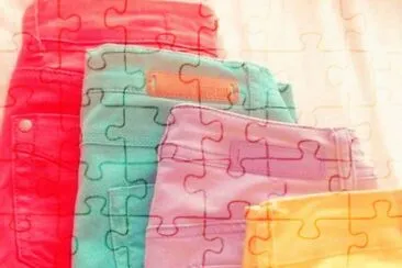 multicolor jigsaw puzzle
