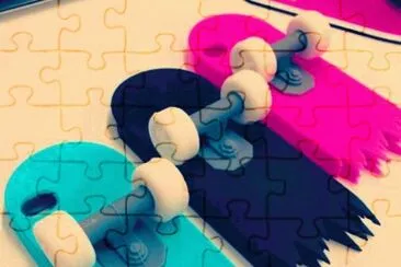 multicolor jigsaw puzzle