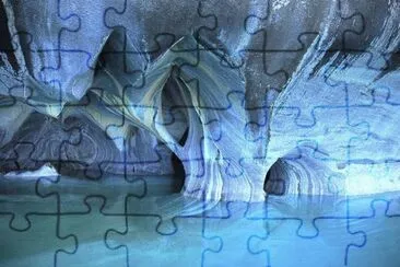 Marble caves in Chile1 jigsaw puzzle