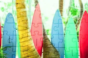 multicolor jigsaw puzzle