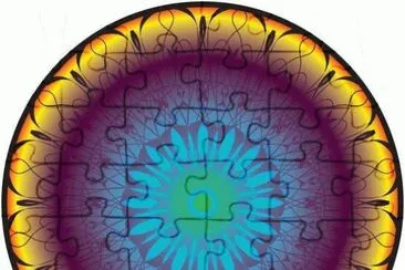 Mandala jigsaw puzzle