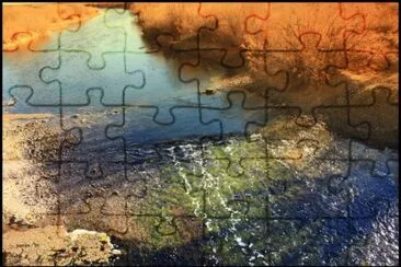 RÃ­o ChadileuvÃº. La Pampa. Argentina jigsaw puzzle
