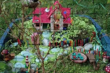 Cute Fairy Garden jigsaw puzzle