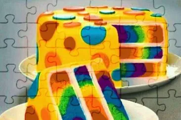 multicolor jigsaw puzzle