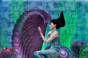The Mermaid and Her Harp