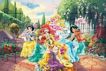 SnowWhite Ariel Aurora Rapunzel Cinderella Jasmine