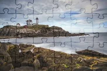 פאזל של Water Scene Lighthouse