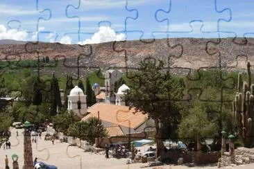 Humahuaca. Jujuy. Argentina jigsaw puzzle