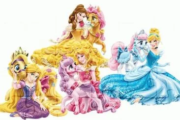 Rapunzel Belle Aurora Cinderella jigsaw puzzle