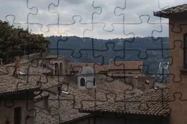 orvieto - tetti jigsaw puzzle