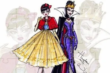 SnowWhite EvilQueen jigsaw puzzle