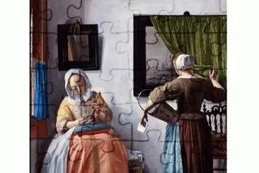 פאזל של Gabriël Metsu 1629-1667