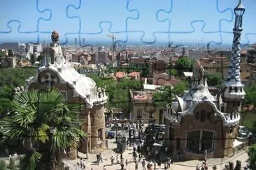 Park Guell, Barcelona, Spain
