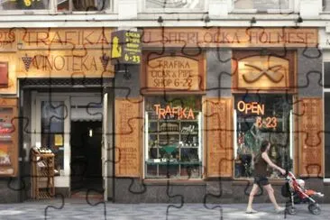 Sherlock Holmes Store, Prague, Czech Republic