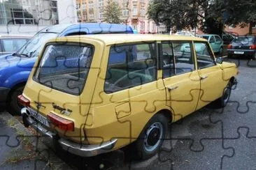 carro esquisito jigsaw puzzle