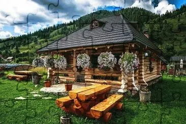 cabaÃ±a jigsaw puzzle