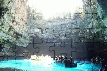 Melissani-Lake-1 jigsaw puzzle